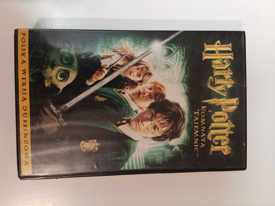 kaseta VHS Harry Potter i Komnata Tajemnic