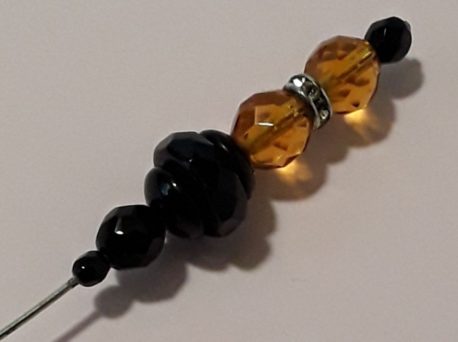 Alfinete pregadeira comprido, como novo!