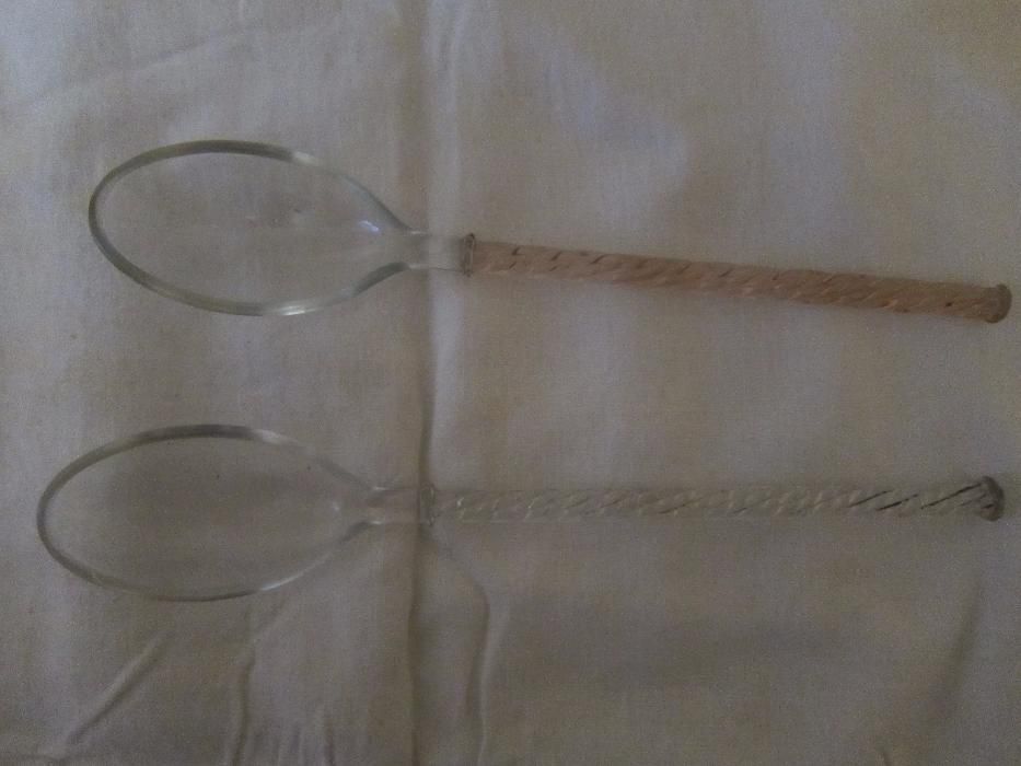 Conjunto de 2 colheres antiguidade