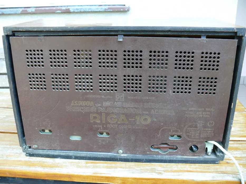 Radio lampowe RIGA 10