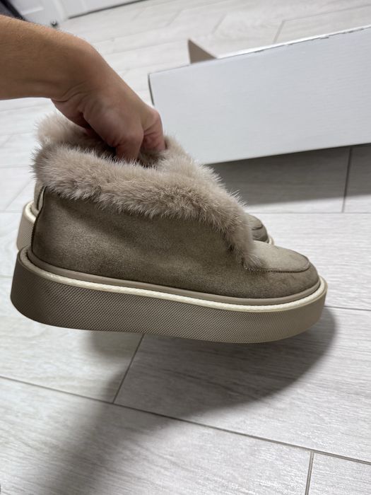 Продам зимние лоферы