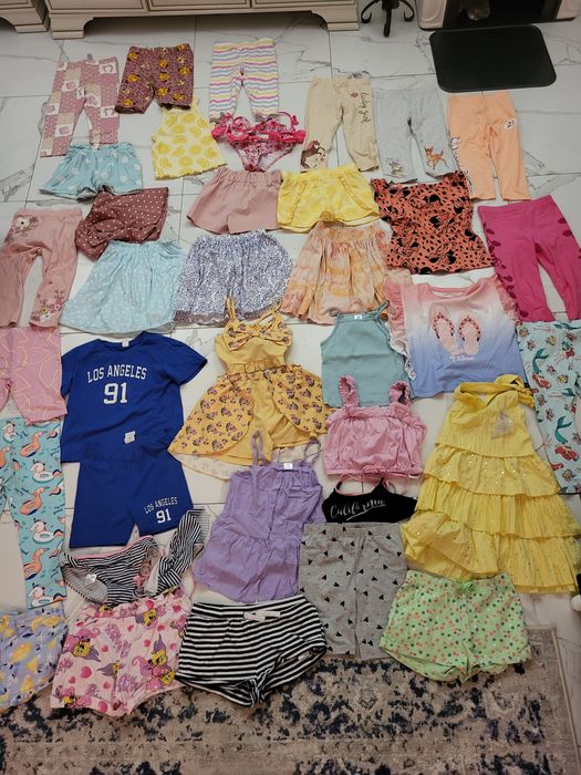 Paka/Zestaw letni dla dziewczynki roz 128/134