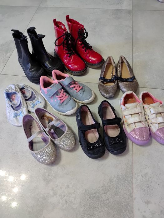 Buty dla dziewczynki 29 BROKATOWE