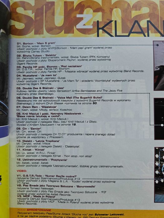 Magzayn KLAN nr 29 + CD hip-hop, Mor W.A., Gural, Dab,