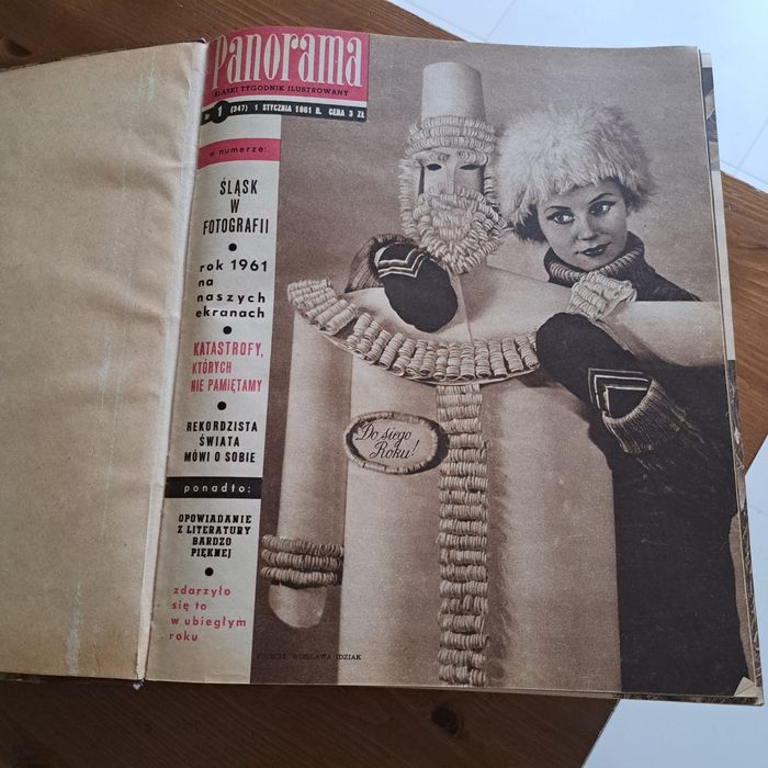 Panorama, rocznik 1961, numery 1-53  w oprawie.