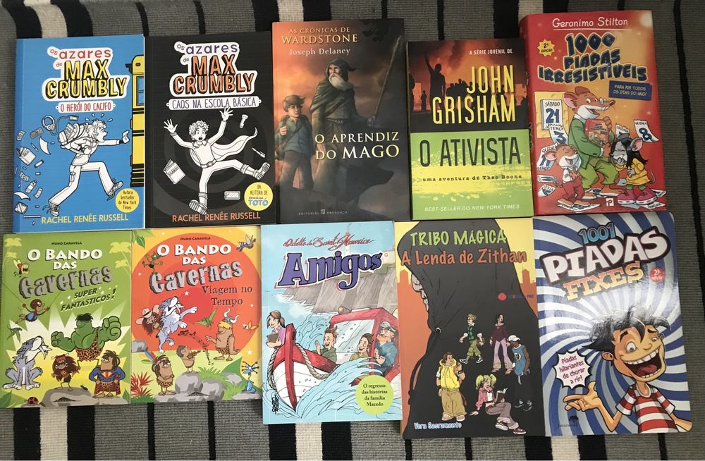 Livros Juvenis 2€ cada