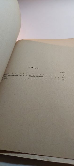 Esboço de História da Teoria do Ideal e do Real - Arthur Schopenhauer