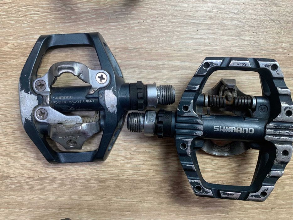 Педалі МТБ, Гревел комбіновані Shimano PD-EH500,  XT PD-T8000