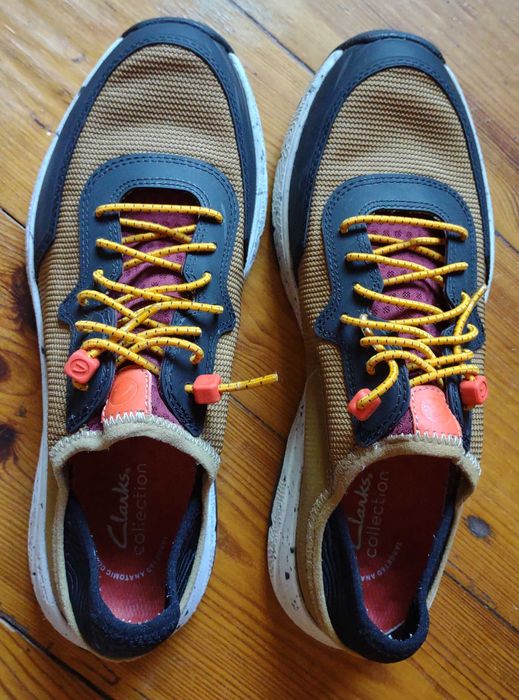 buty Clarks davis low yellow r.41,5