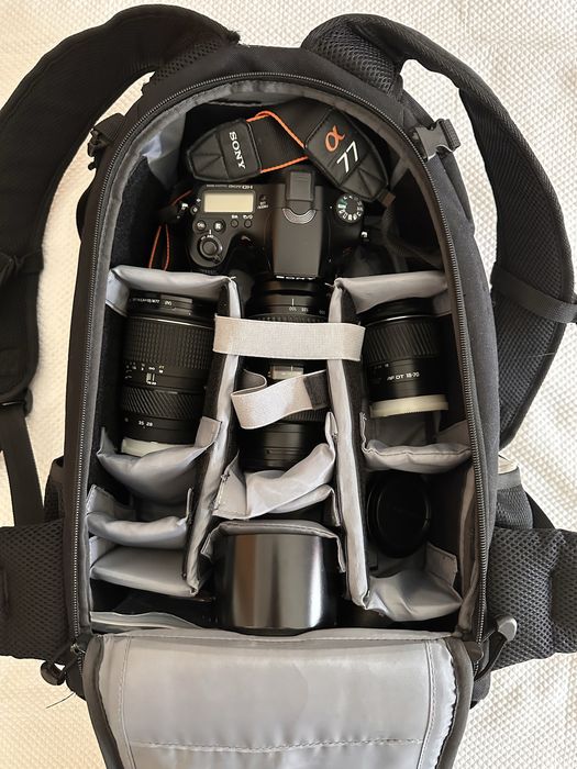 Máquina Fotográfica Sony a77 + lentes