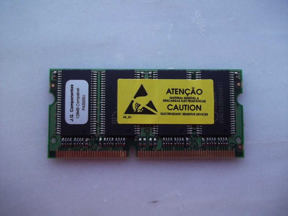 Memória computador J.G. Componentes 128 MB64564111790850120