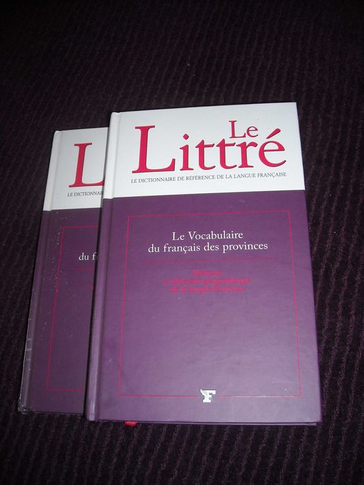 Dicionario frances - Le Littre vocabulario francês das provincias-Novo