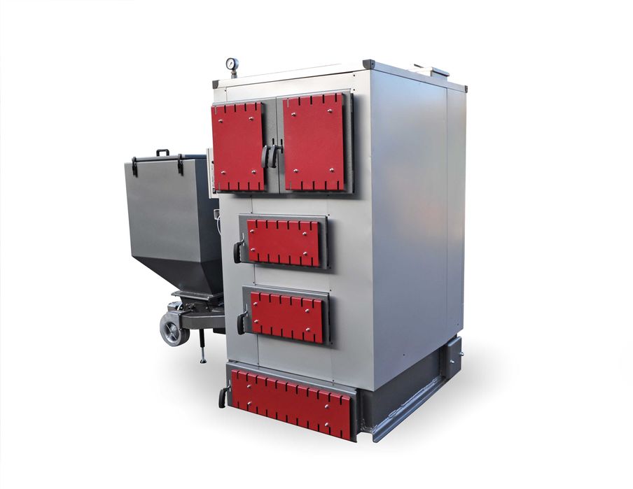 Kocioł Piec z podajnikiem na ekogroszek 100kW do 1400mkw PRODUCENT