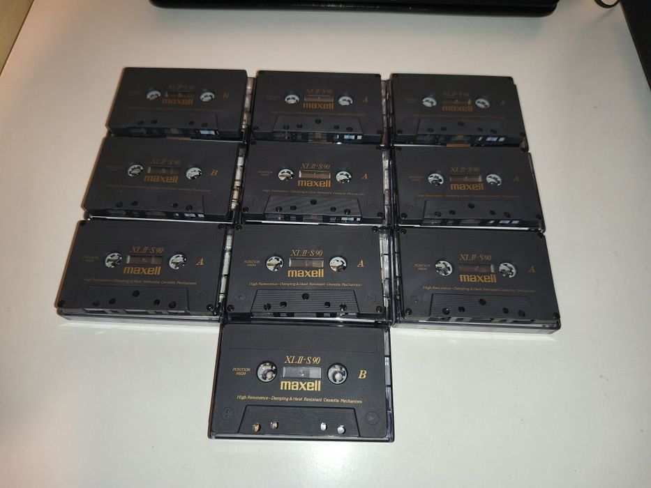 Maxell xl II S,10 szt, stan idealny