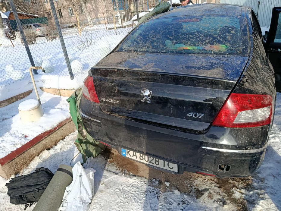 Продам власне авто після ДТП пежо 407 2.0 hdi