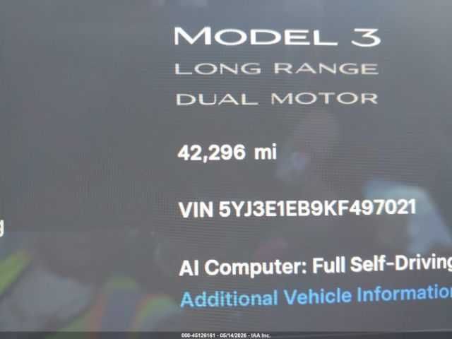 2019 Tesla Model 3