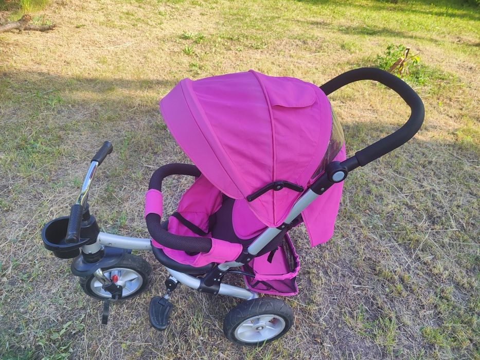 Велосипед дитячий з батьківською ручкою