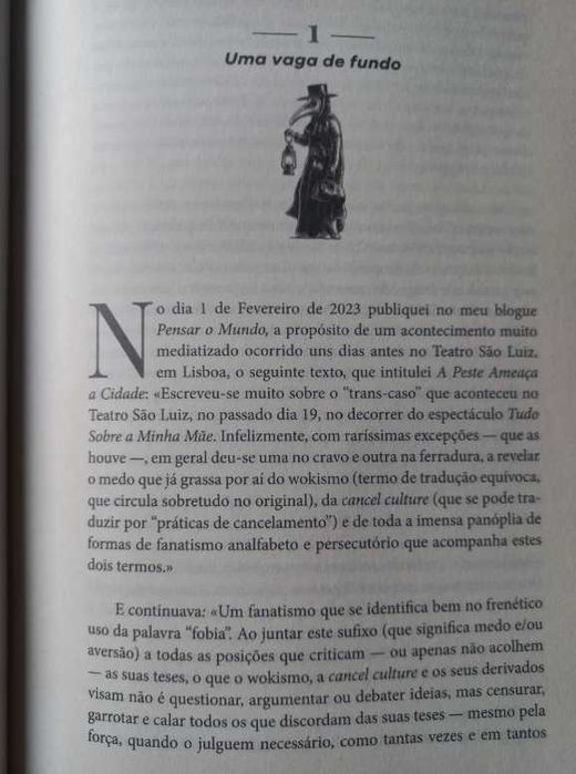 A Nova Peste; Da Ideologia de Género ao Fanatismo Woke - Manuel Maria Carrilho