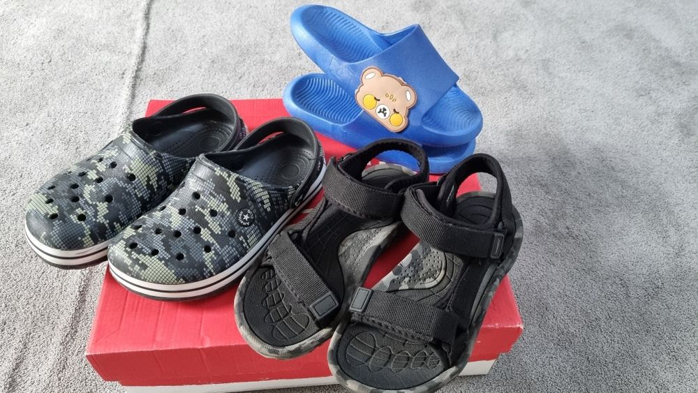 Croksy klapki sandały 34