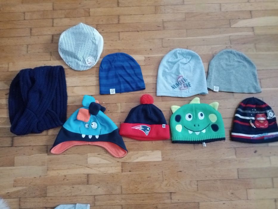 Шапочки на хлопчика від 6 місяців до трьох