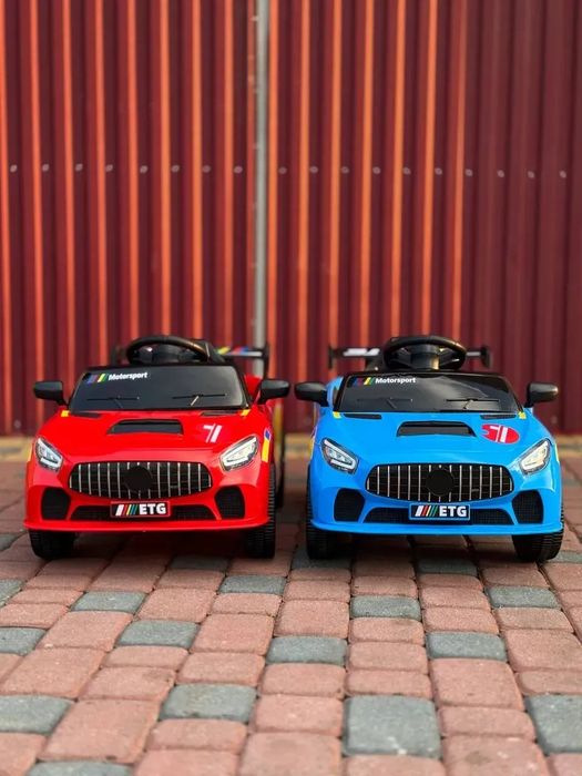 Дитячий електромобіль PRIMA CAR Cabrio G1405 / G539 6V, пульт 2.4G, LED-фари, музика, червоний або синій під BMW, Бмв