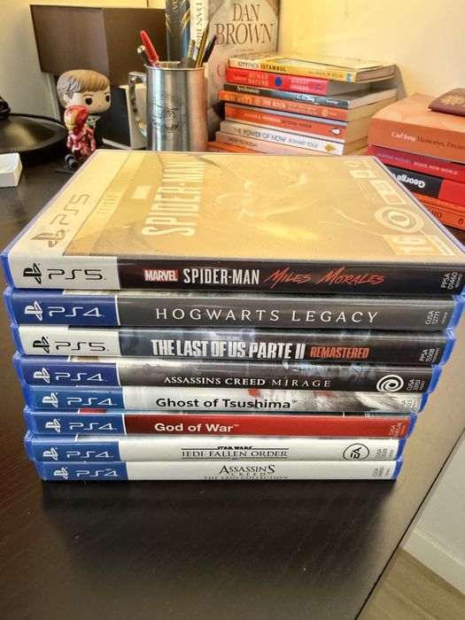 PlayStation 5 + 8 jogos