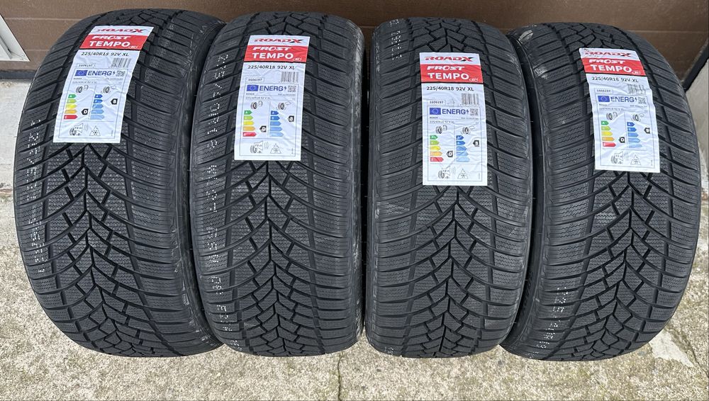 4x opony zimowe 225/40 r18 92V XL RoadX Frost Tempo (2026r)