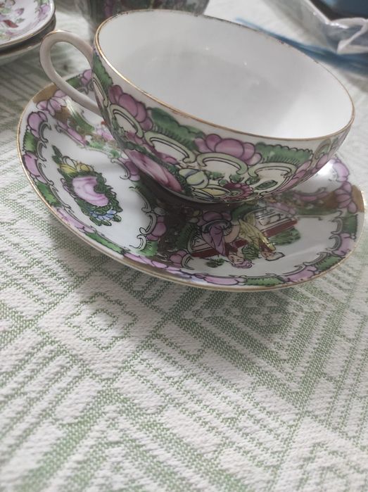 Serviço de chá loiça chinesa