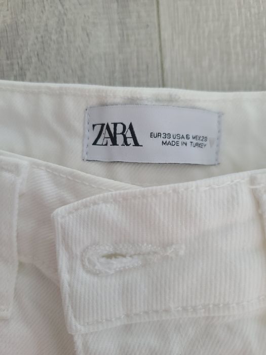 Белые джинсы Zara, 38 размер