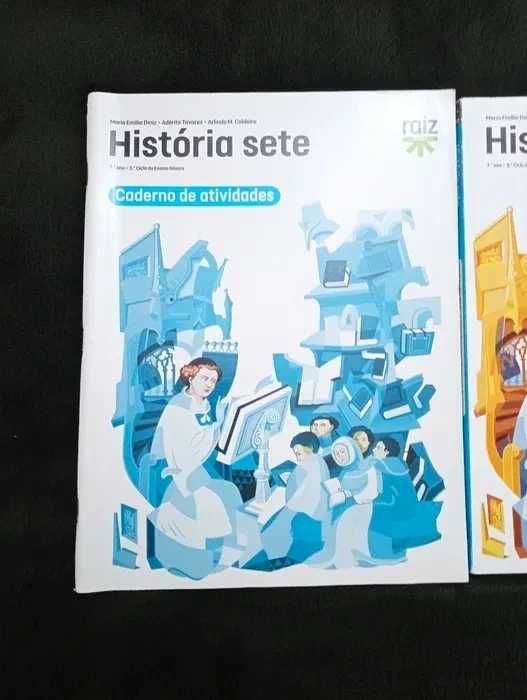 História sete : 7º ano, 3º ciclo do ensino básico Manual + Caderno de atividades*
