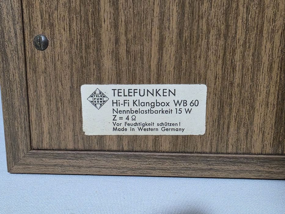 Receiver antigo reparado Telefunken