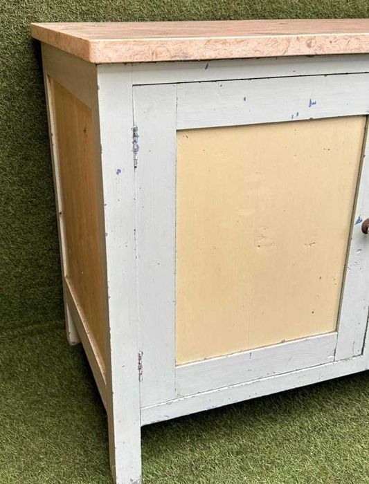 Armario de cozinha, anos 40, tampo em pedra, medidas: 66X110X83 cm