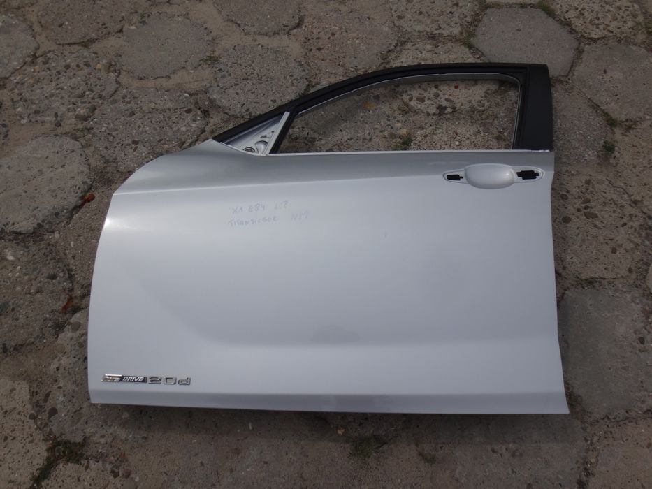 Drzwi Lewe E84 X1 Bmw Przód Titansilber Oryginalny Lakier Przednie Lew