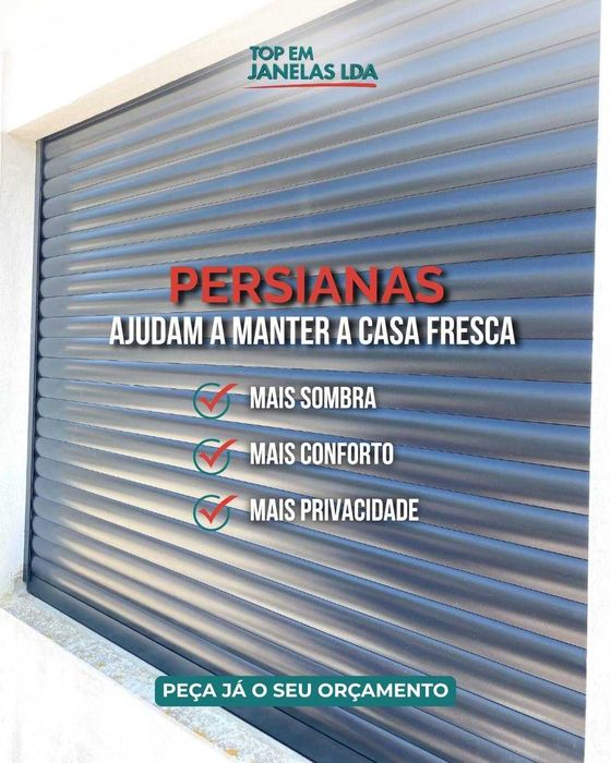 Janelas PVC Top em Janelas