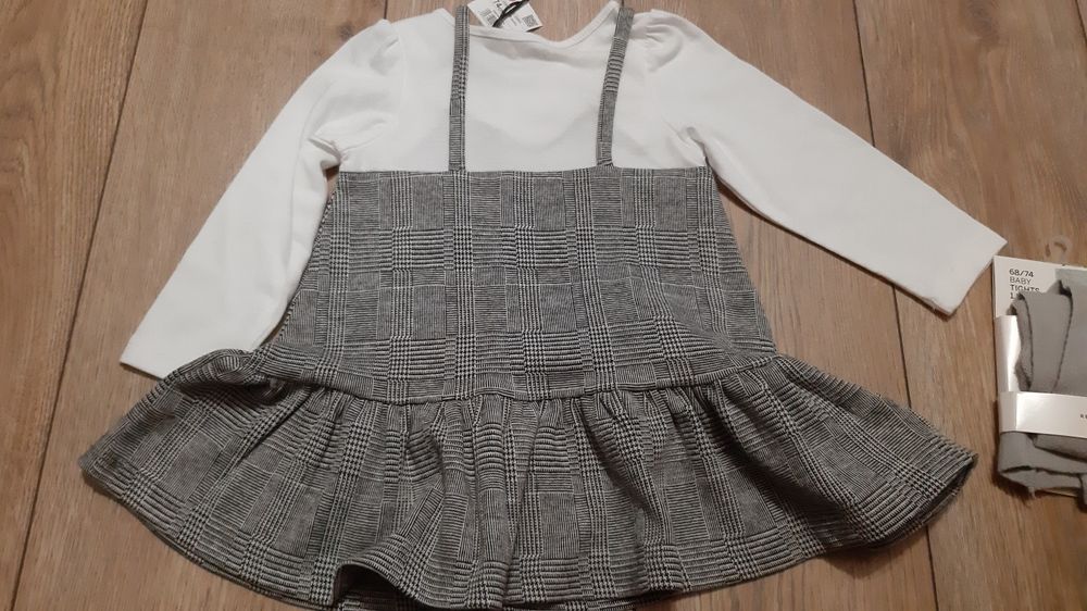 Nowa sukienka i rajstopki Reserved prezent