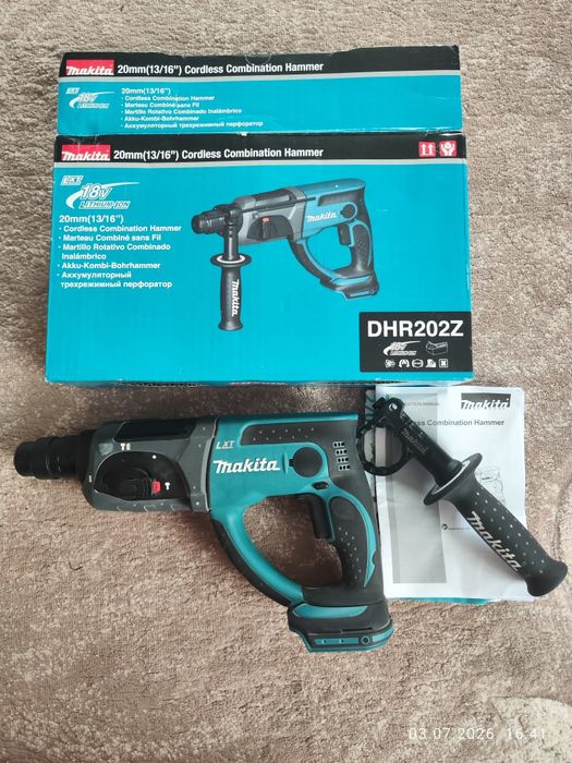 Makita DHR202 акумуляторний перфоратор