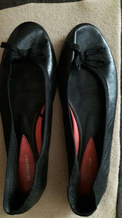 Балетки Н&М из экокожи