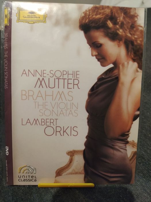 Płyta DVD CD Anne Sophie Mutter Brahms the violin sonatas lambert orki