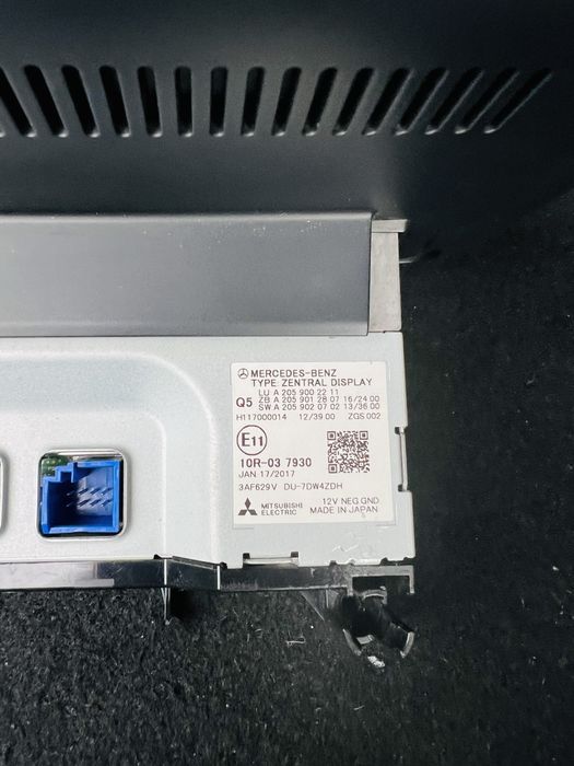 Ecrã Monitor 2.a geração Mercedes class c 2018 w205