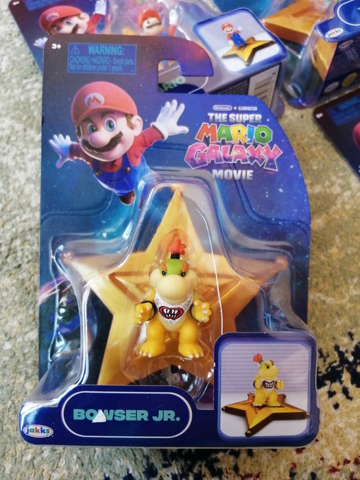 Bonecos Super Mário galaxy movie