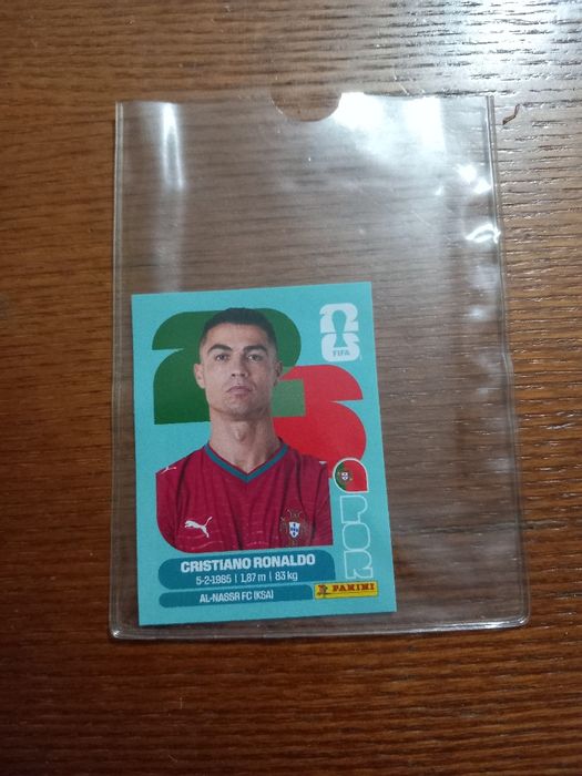 Cromo Ronaldo Panini Mundial 2026