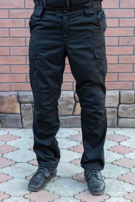 Брюки ДЕМIСЕЗОН М-так ІННОВАЦІЙНІ Чорні Імпортна ріп-стоп 
вологостій