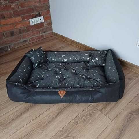 Legowisko dla psa 100x75 wodoodporne z poduszkami GRATIS