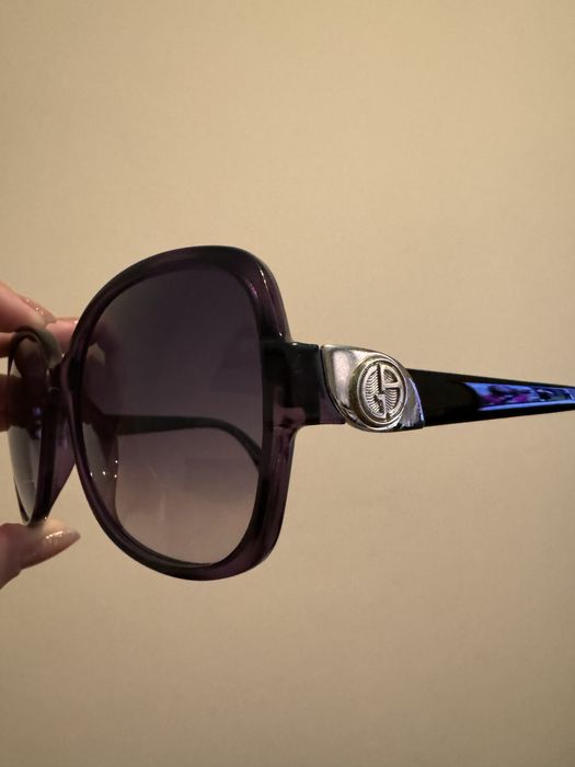 Óculos de sol feminino novo e autêntico Giorgio Armani GA 753/S
