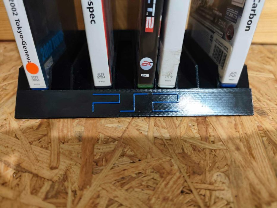 Suporte para os Jogos de PS2 Sony Playstation 2 (capacidade de 20 jogos!)