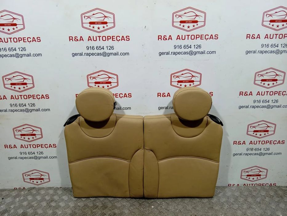 Conjunto de Bancos Mini Cooper S R57 Lci em Beje e Pele