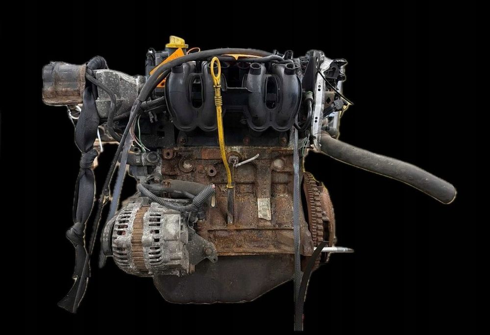 Renault D4F786 1.2 benz silnik motor całkowicie kompletny IDEALNY WYMIANA