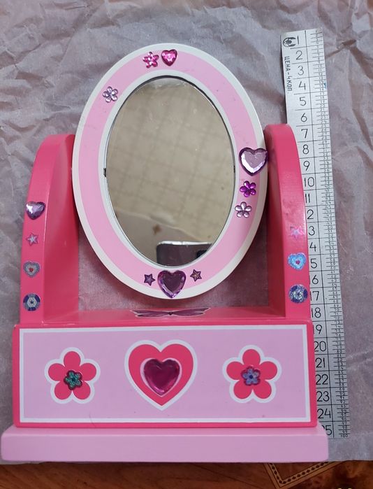 Детское зеркало/шкатулка с аксессуарами,Франция Melissa & Doug