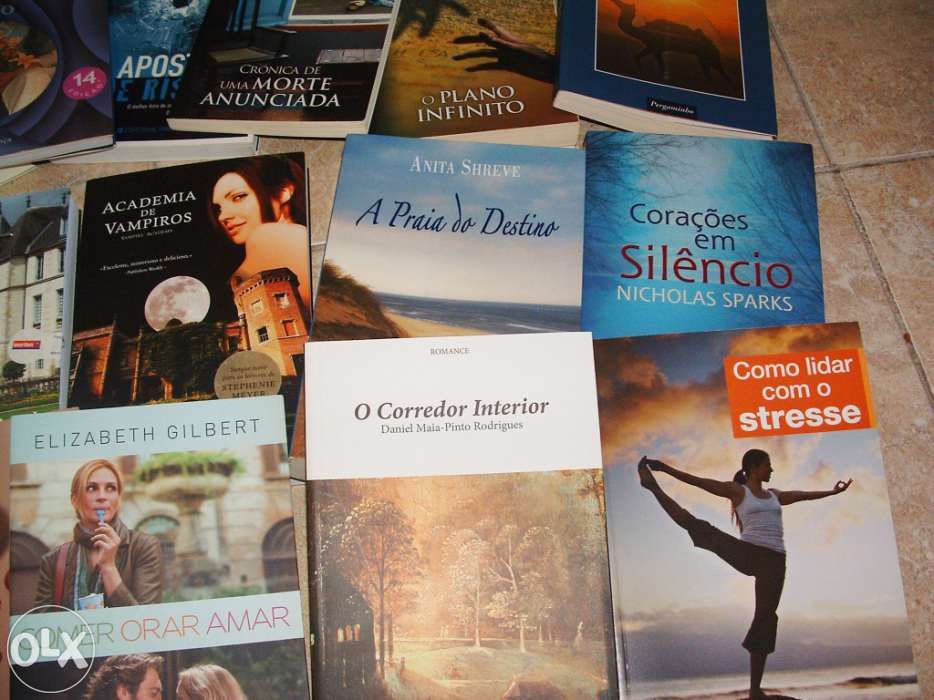 Diversos tipos de  Livros