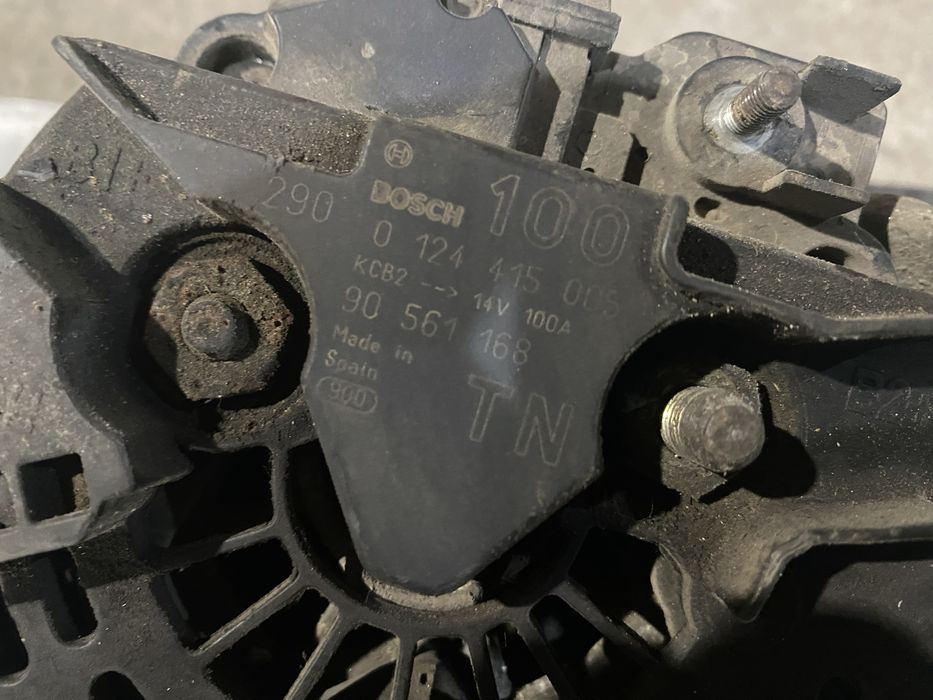 Генератор для Opel Astra G,Zafira A,Vectra B(2.0 D)(100A)0124415005